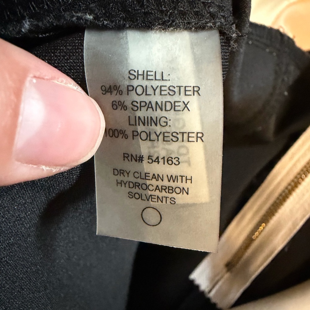 Tommy Hilfiger Black and Pink Midi Dress - Picture 5 of 5